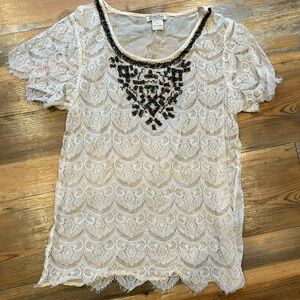 Lucky Brand women’s lace top